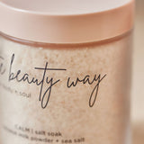 CALM | salt soak by The Beauty Way