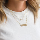 Make It Personal Plate Necklace by taudrey