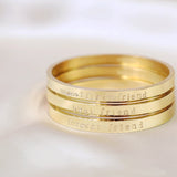 Forever Friend Bangle Set by taudrey