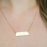 Mommy Plate Necklace by taudrey