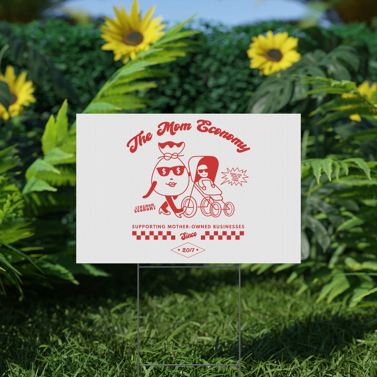Plastic Yard Sign