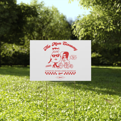 Plastic Yard Sign